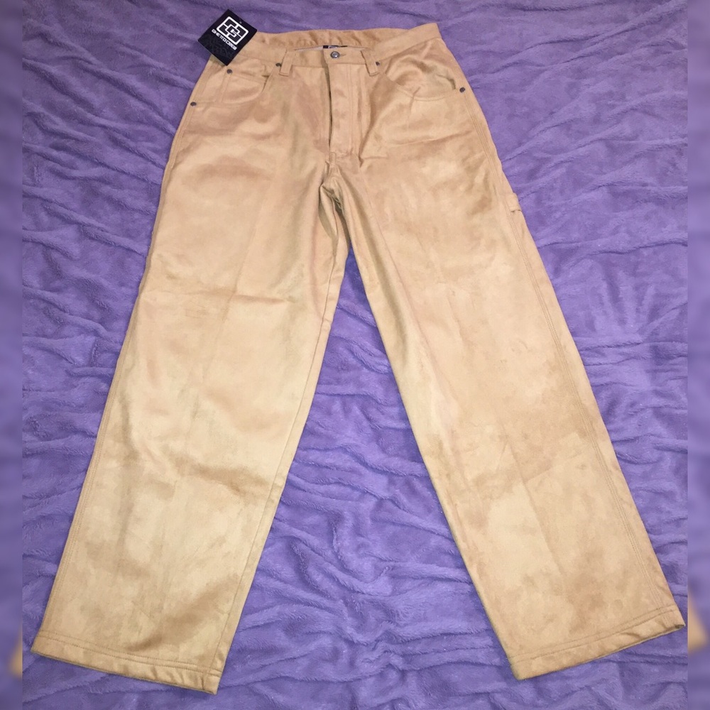 Ghetto Crew vintage suede pants ✨